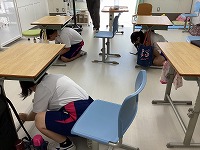 訓練の様子①