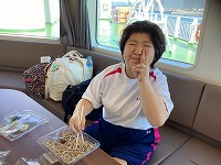 船での様子
