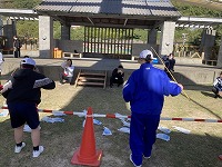 お菓子釣り