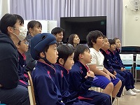 集中して聞けています。