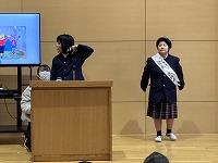 応援演説！