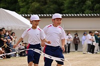 二人でゴール！②