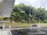 きれいな山が近いです。