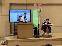 応援演説も気合が入ります。