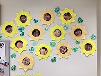 ひまわりの笑顔
