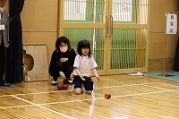 よーーくねらって！