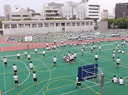 予選リーグ遠景