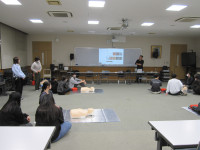 1222　ＡＥＤ講習会②