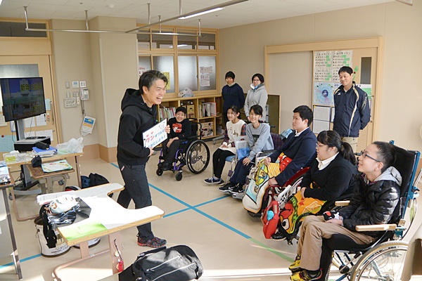 年始の朝礼