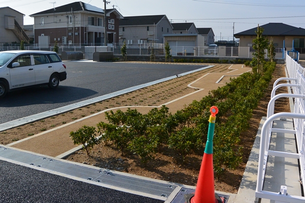 遊歩道北側から撮影