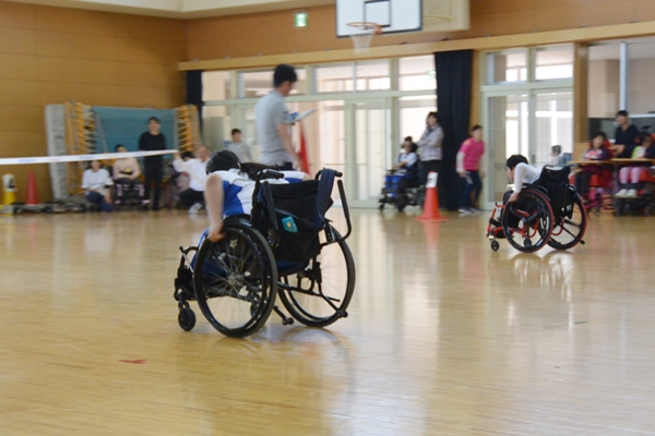 徒競走車いす部門