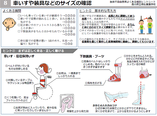 よくある相談ヒントシート