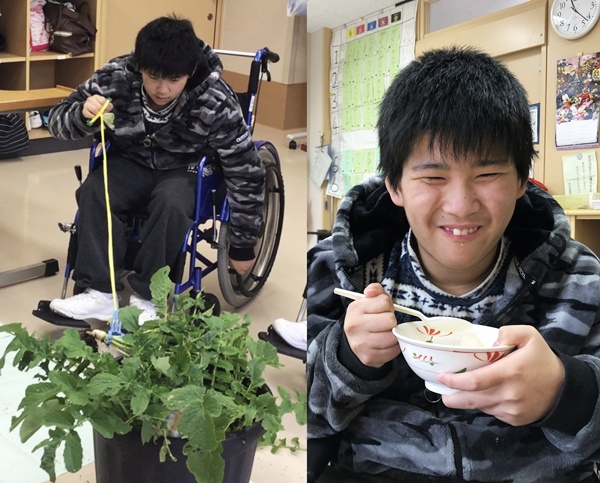 ダイコンを収穫！