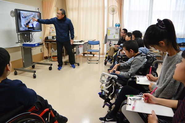 進路指導主事の講話