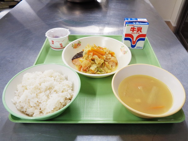 鮭のチャンチャン焼き