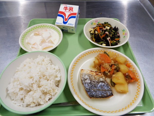 さわらの塩焼き