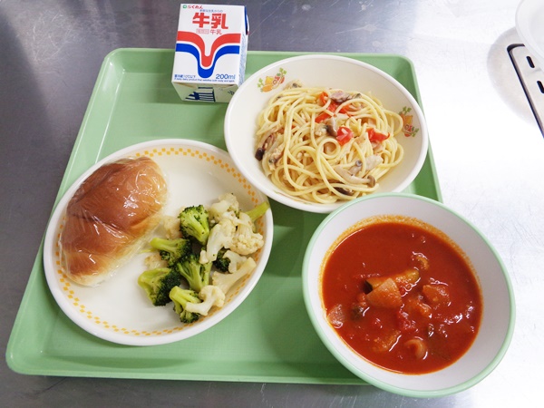 スパゲッティボンゴレ風
