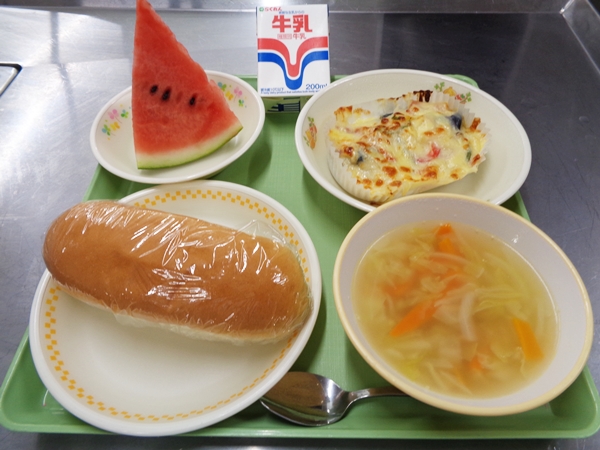 夏野菜のいろどりグラタン