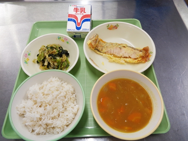 鮭のピカタ