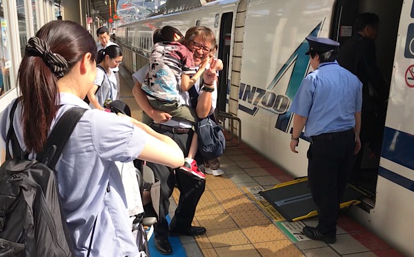 帰路の新幹線