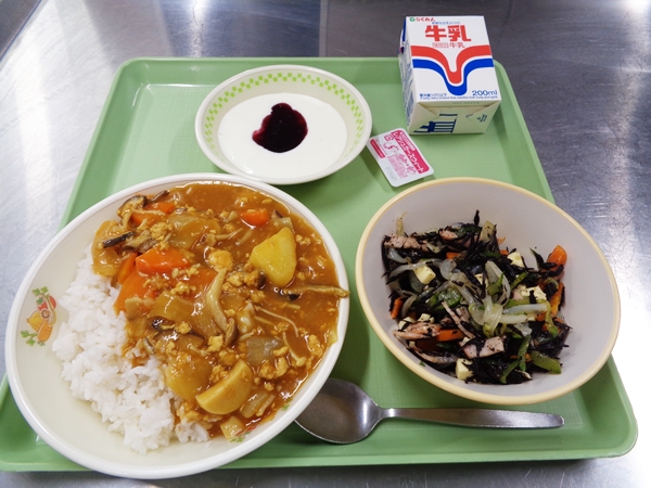 きのこカレーライス