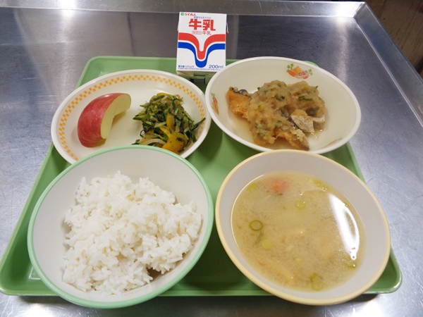 魚のみぞれあんかけ