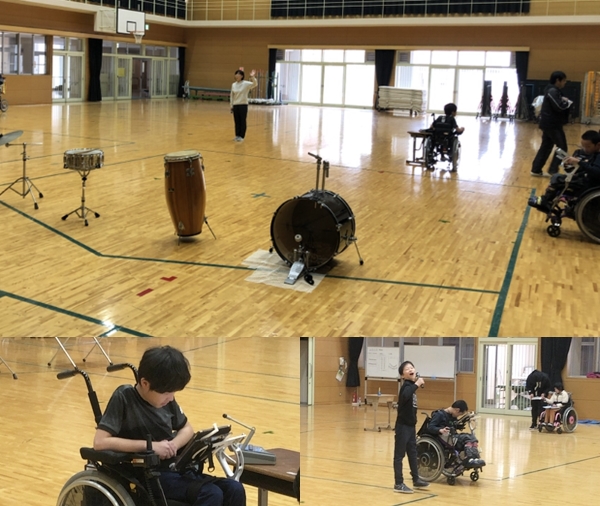 練習の様子
