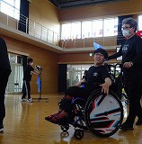 中学部　集団演技①