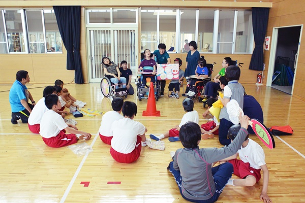 中部養護学校交流会